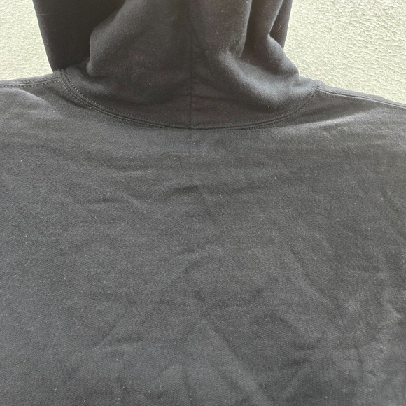 Oakland Raiders Men Sweatshirt Large Black Hoodie Logo Graphic Long Sleeve NWT - Picture 6 of 10